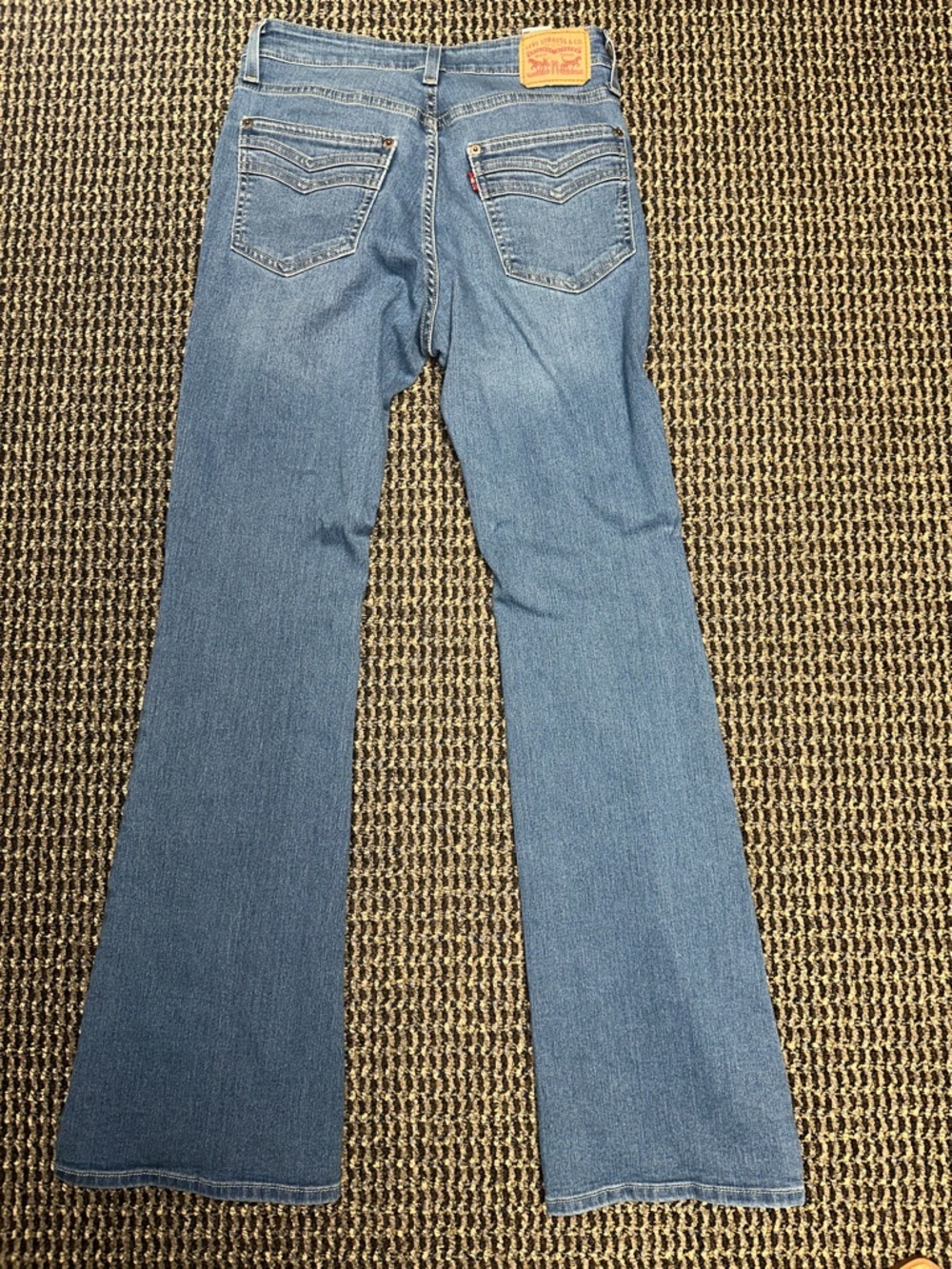 Levi’s Womens Size 29 Split Leg Flare Jeans - Picture 5 of 7